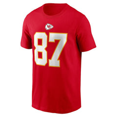 Travis Kelce  Player Name & Number T-Shirt - Kansas City Chiefs