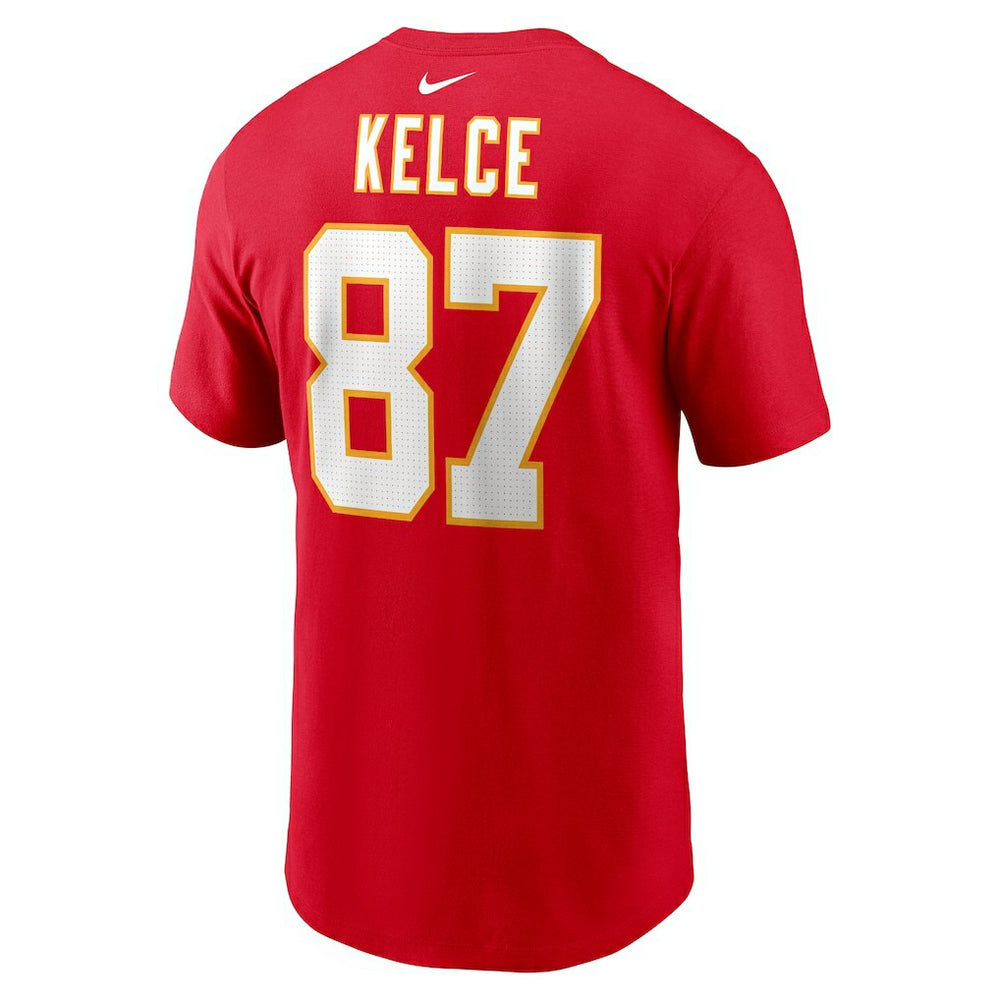 Travis Kelce  Player Name & Number T-Shirt - Kansas City Chiefs
