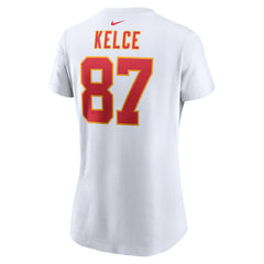 Travis Kelce  Women's Player Name & Number T-Shirt - Kansas City Chiefs