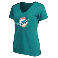 Tyreek Hill  Women's Plus Size Fair Catch Name & Number Scoop Neck T-Shirt - Miami Dolphins