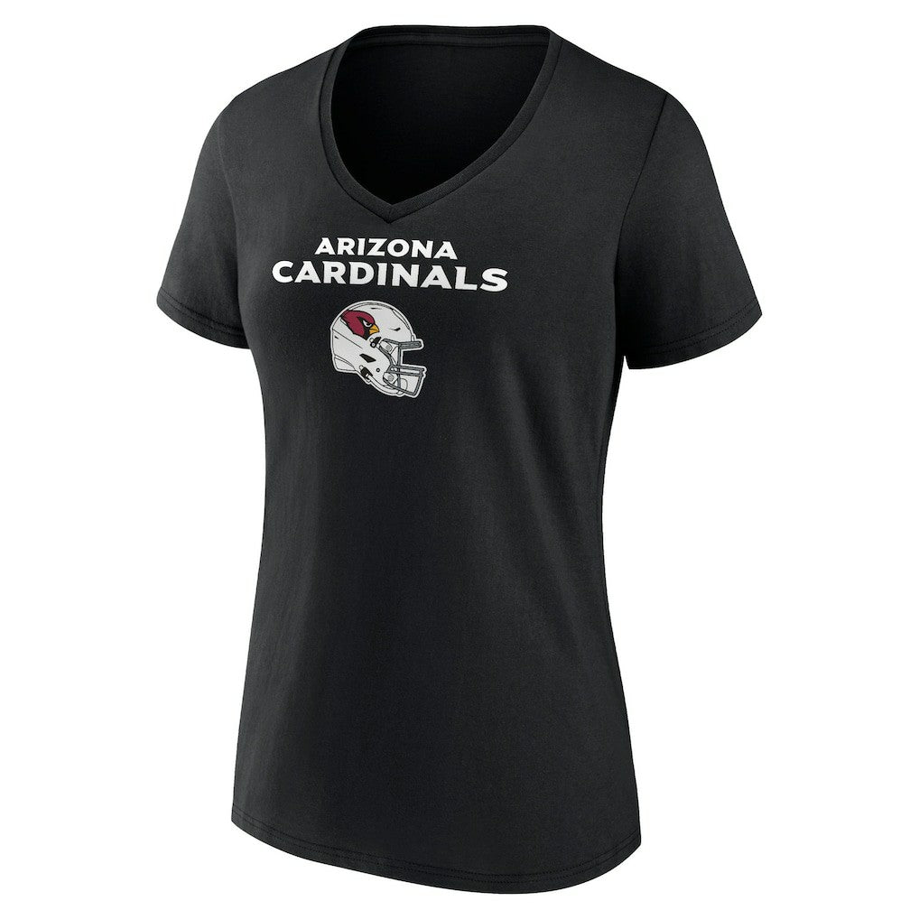 Budda Baker  Women's Team Wordmark Player Name & Number V-Neck T-Shirt - Arizona Cardinals