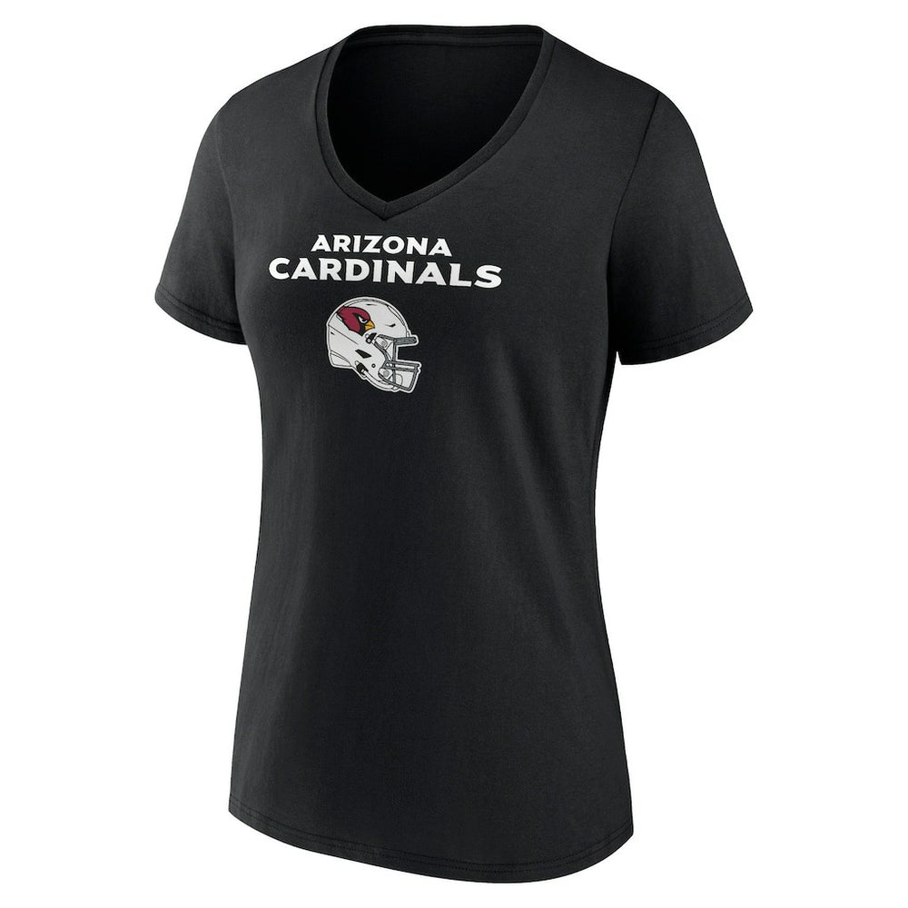 Budda Baker  Women's Team Wordmark Player Name & Number V-Neck T-Shirt - Arizona Cardinals