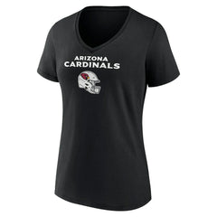 Budda Baker  Women's Team Wordmark Player Name & Number V-Neck T-Shirt - Arizona Cardinals