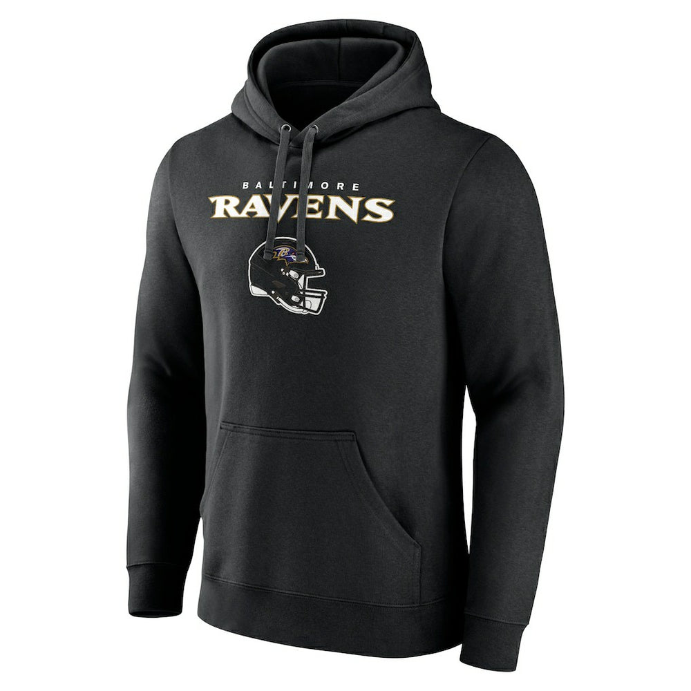 Zay Flowers  Team Wordmark Player Name & Number Pullover Hoodie - Baltimore Ravens