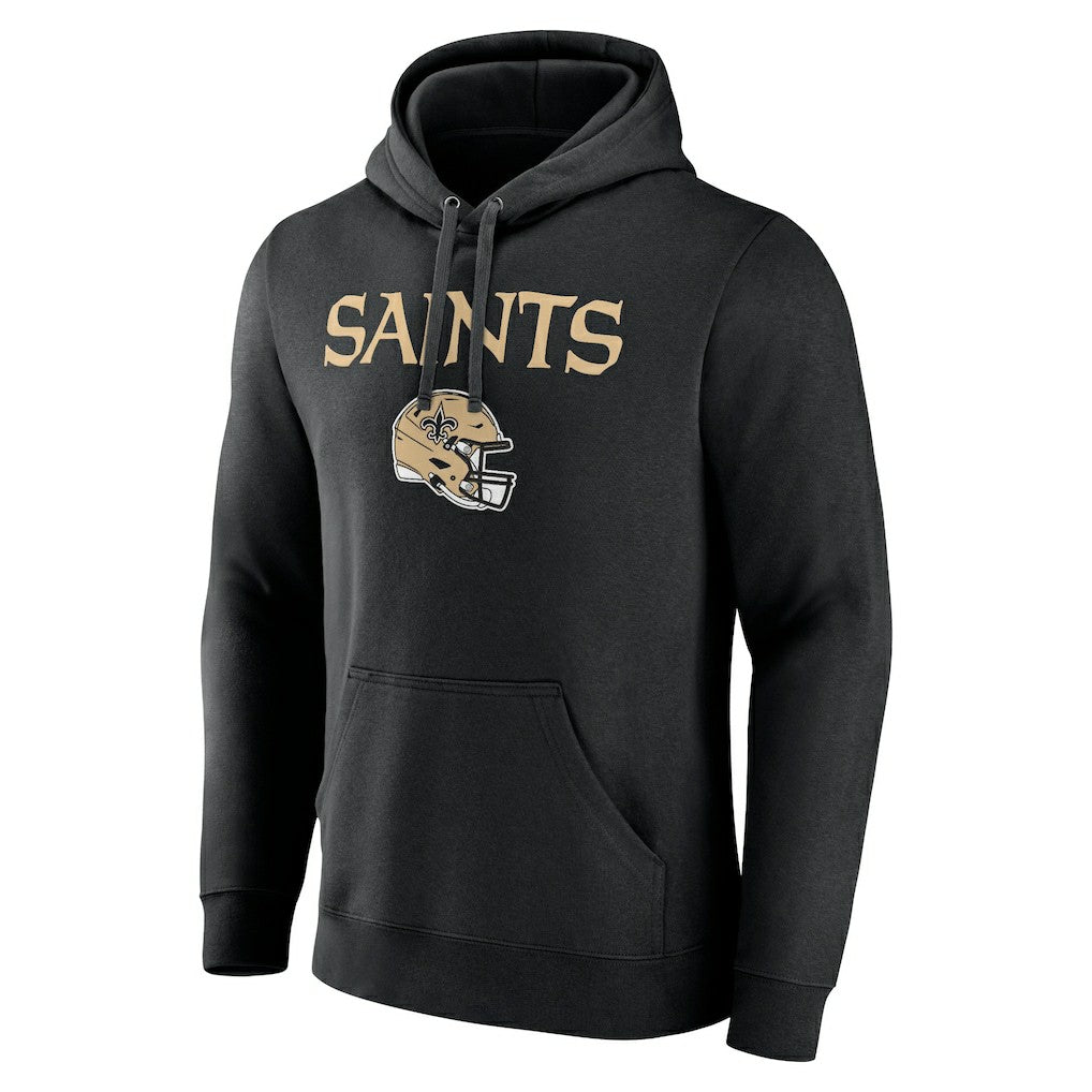 Chris Olave  Team Wordmark Player Name & Number Pullover Hoodie - New Orleans Saints