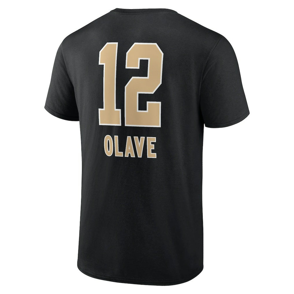 Chris Olave  Team Wordmark Player Name & Number T-Shirt - New Orleans Saints