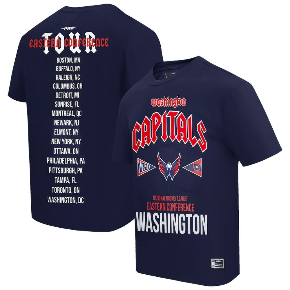 NHL Navy Washington Capitals Pro Standard City Tour T-Shirt