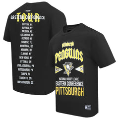 NHL Black Pittsburgh Penguins Pro Standard City Tour T-Shirt
