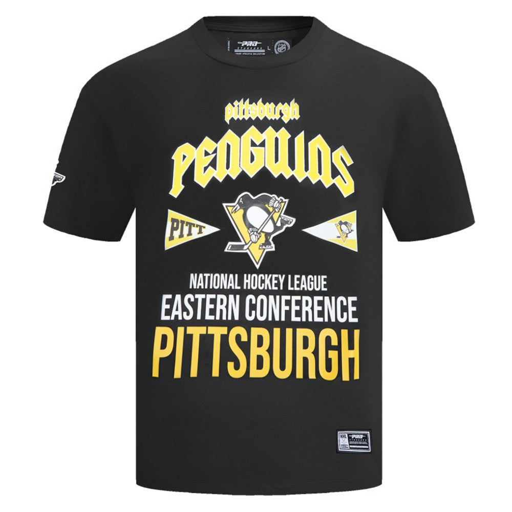 NHL Black Pittsburgh Penguins Pro Standard City Tour T-Shirt