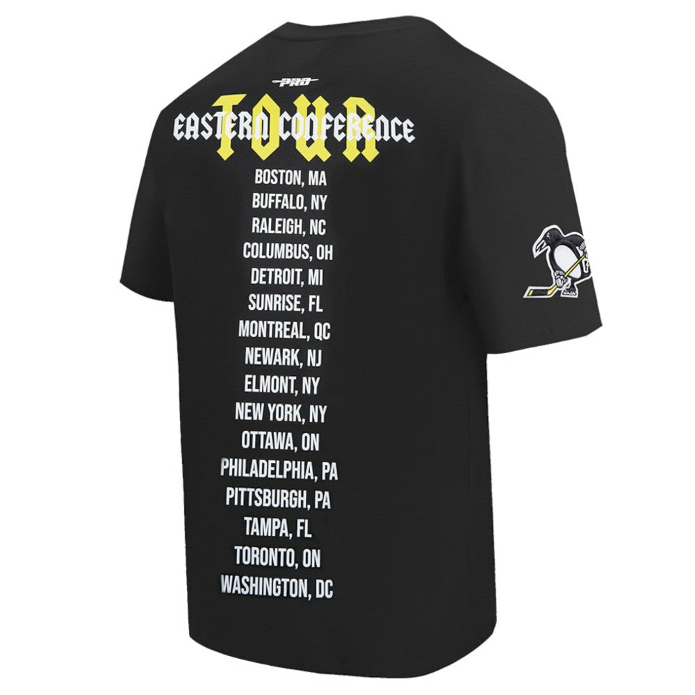 NHL Black Pittsburgh Penguins Pro Standard City Tour T-Shirt