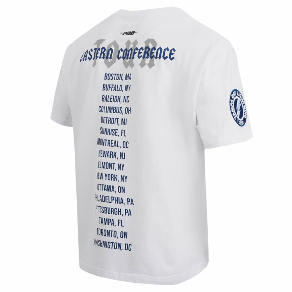 NHL White Tampa Bay Lightning Pro Standard City Tour T-Shirt