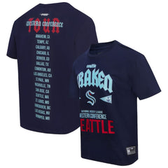 NHL Deep Sea Blue Seattle Kraken Pro Standard City Tour T-Shirt