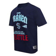 NHL Deep Sea Blue Seattle Kraken Pro Standard City Tour T-Shirt