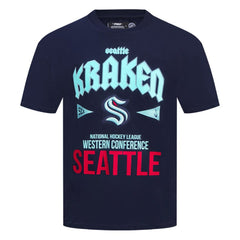 NHL Deep Sea Blue Seattle Kraken Pro Standard City Tour T-Shirt