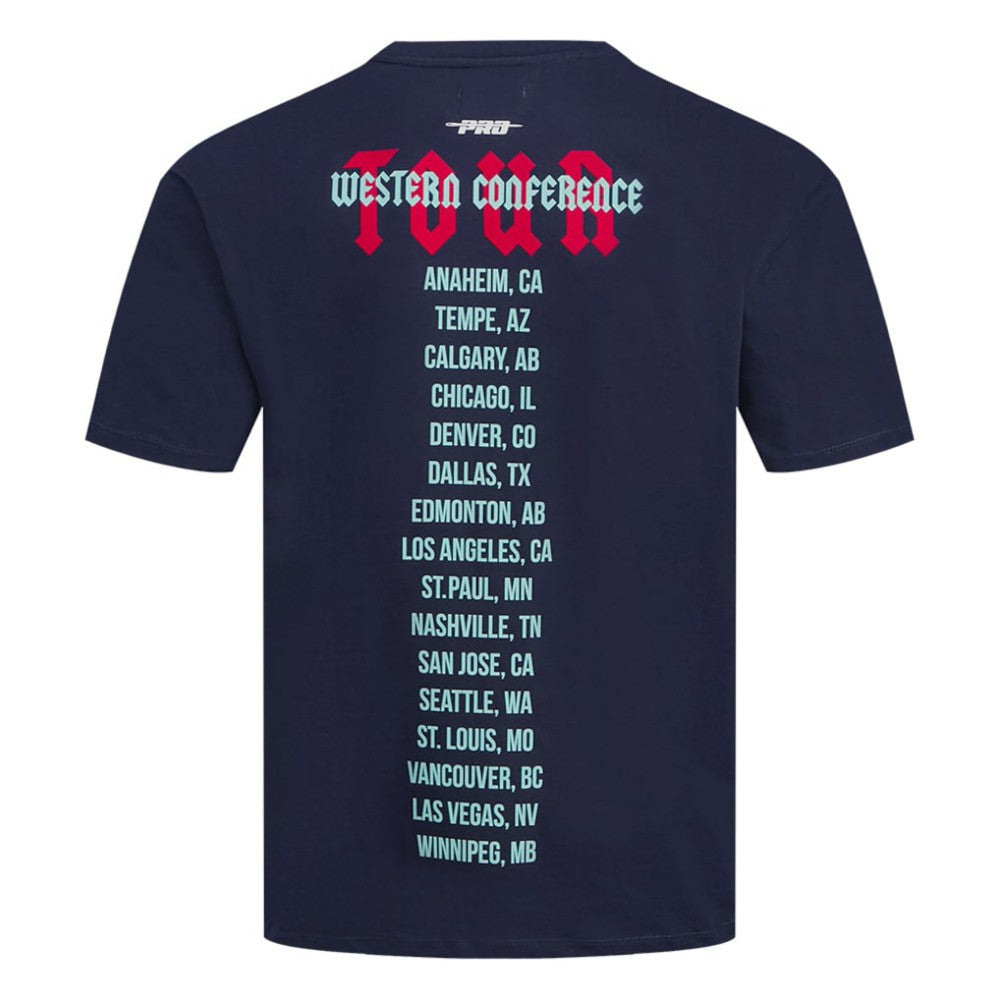 NHL Deep Sea Blue Seattle Kraken Pro Standard City Tour T-Shirt