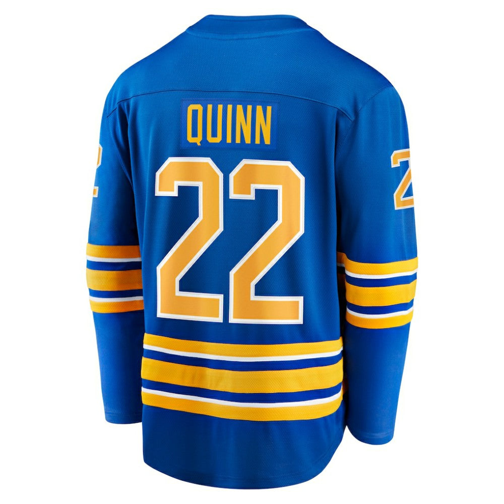 NHL Royal Jack Quinn Buffalo Sabres Fanatics Home Breakaway Jersey