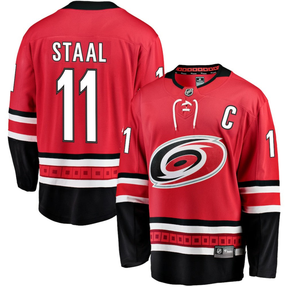 NHL Red Jordan Staal Carolina Hurricanes Fanatics Alternate Breakaway Jersey