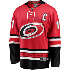 NHL Red Jordan Staal Carolina Hurricanes Fanatics Alternate Breakaway Jersey