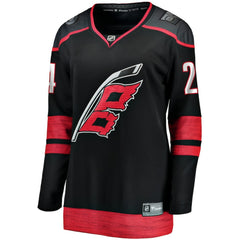 NHL Black Seth Jarvis Carolina Hurricanes Fanatics Women's Home Breakaway Player Jersey