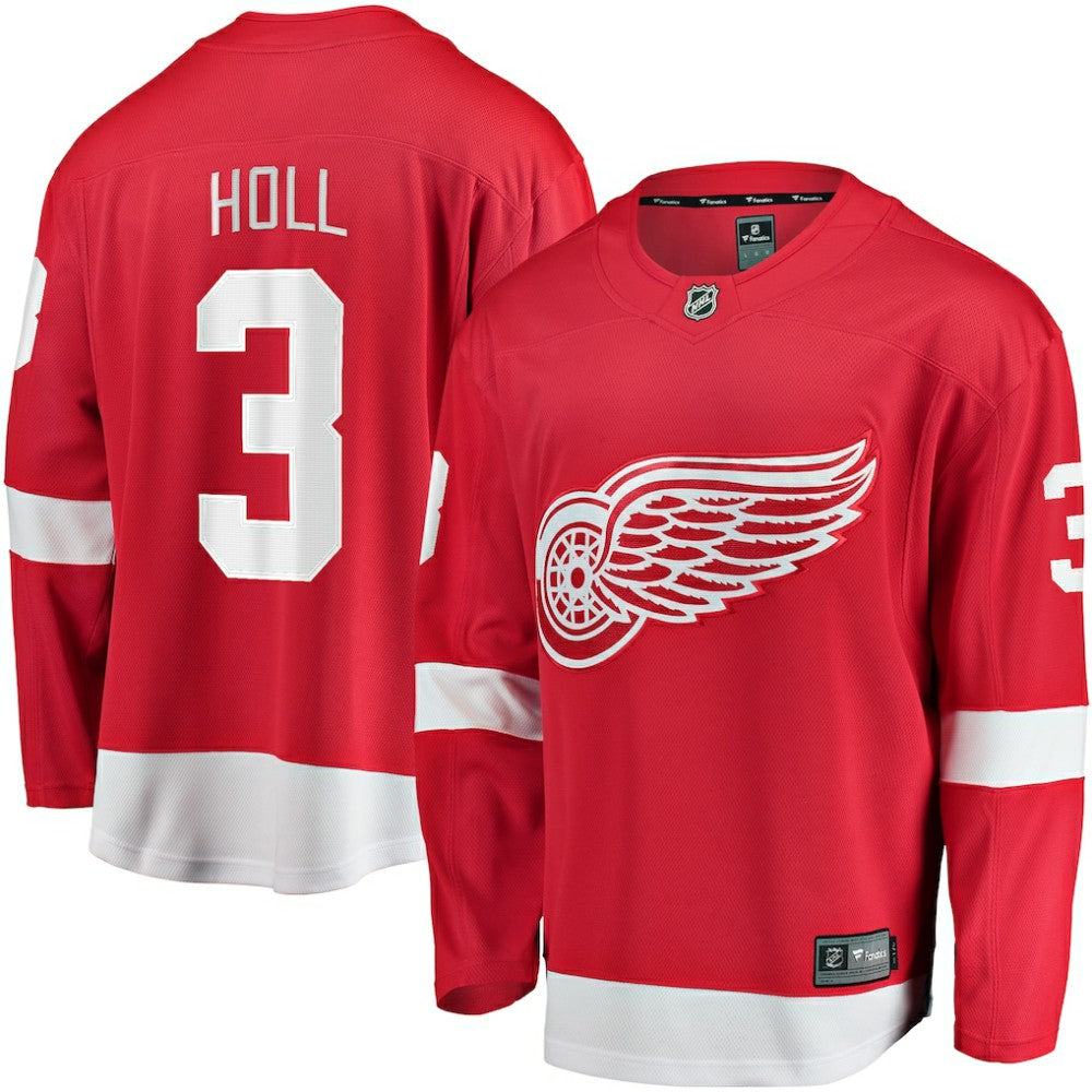 NHL Red Justin Holl Detroit Red Wings Fanatics Home Breakaway Jersey