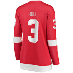 NHL Red Justin Holl Detroit Red Wings Fanatics Women's Home Breakaway Player Jersey