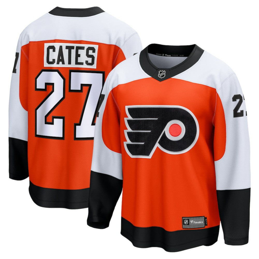 NHL Orange Noah Cates Philadelphia Flyers Fanatics Home Breakaway Jersey