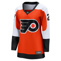 NHL Orange Noah Cates Philadelphia Flyers Fanatics Women's Home Breakaway Player Jersey
