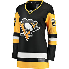 NHL Black Ryan Graves Pittsburgh Penguins Fanatics Women's Home Breakaway Player Jersey