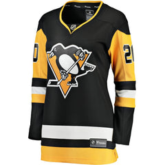 NHL Black Lars Eller Pittsburgh Penguins Fanatics Women's Home Breakaway Player Jersey