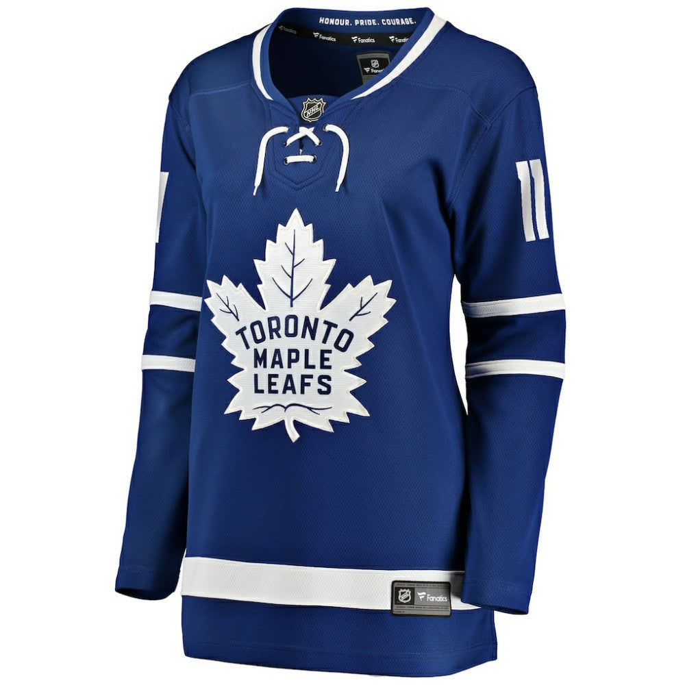 NHL Blue Max Domi Toronto Maple Leafs Fanatics Women's Home Breakaway Player Jersey