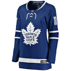NHL Blue Max Domi Toronto Maple Leafs Fanatics Women's Home Breakaway Player Jersey