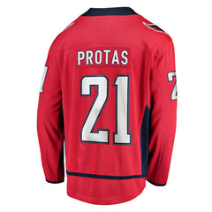 NHL Red Aliaksei Protas Washington Capitals Fanatics Home Breakaway Jersey