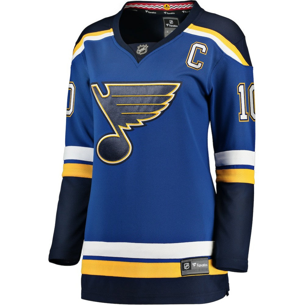 NHL Blue Brayden Schenn St. Louis Blues Fanatics Women's Home Breakaway Player Jersey