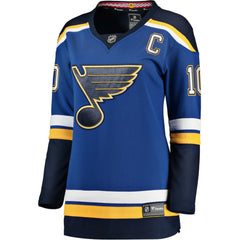 NHL Blue Brayden Schenn St. Louis Blues Fanatics Women's Home Breakaway Player Jersey