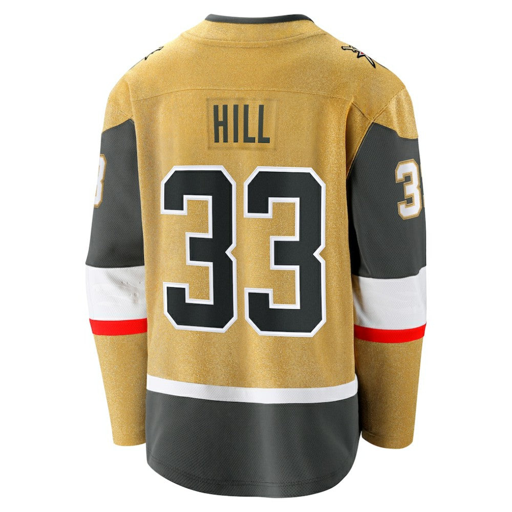NHL Gold Adin Hill Vegas Golden Knights Fanatics Home Breakaway Jersey