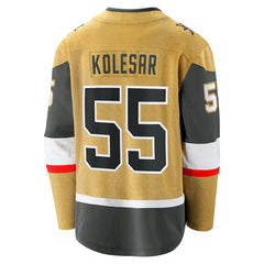 NHL Gold Keegan Kolesar Vegas Golden Knights Fanatics Home Breakaway Jersey
