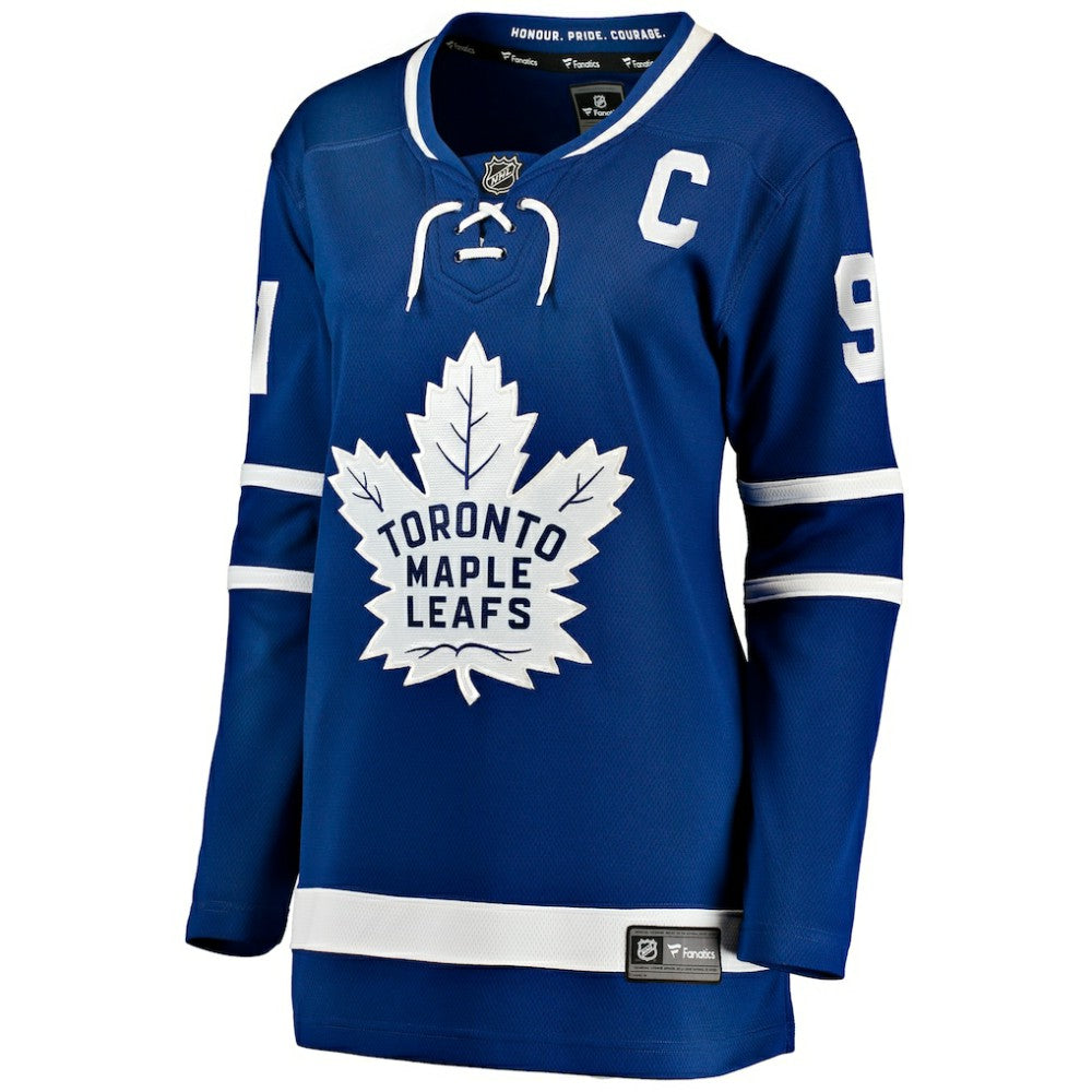 NHL Blue John Tavares Toronto Maple Leafs Fanatics Women's Home Breakaway Player Jersey