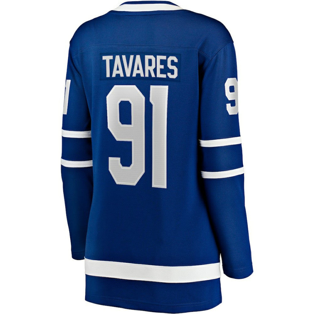 NHL Blue John Tavares Toronto Maple Leafs Fanatics Women's Home Breakaway Player Jersey
