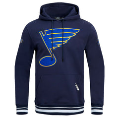 NHL Navy St. Louis Blues Pro Standard Retro Classic Fleece Pullover Hoodie