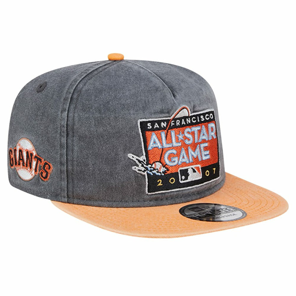 MLB San Francisco Giants New Era 2007 MLB All-Star Game Pigment Dye Golfer  Snapback Hat
