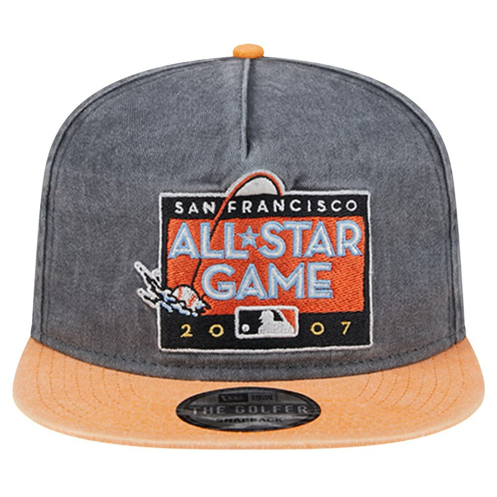 MLB San Francisco Giants New Era 2007 MLB All-Star Game Pigment Dye Golfer  Snapback Hat