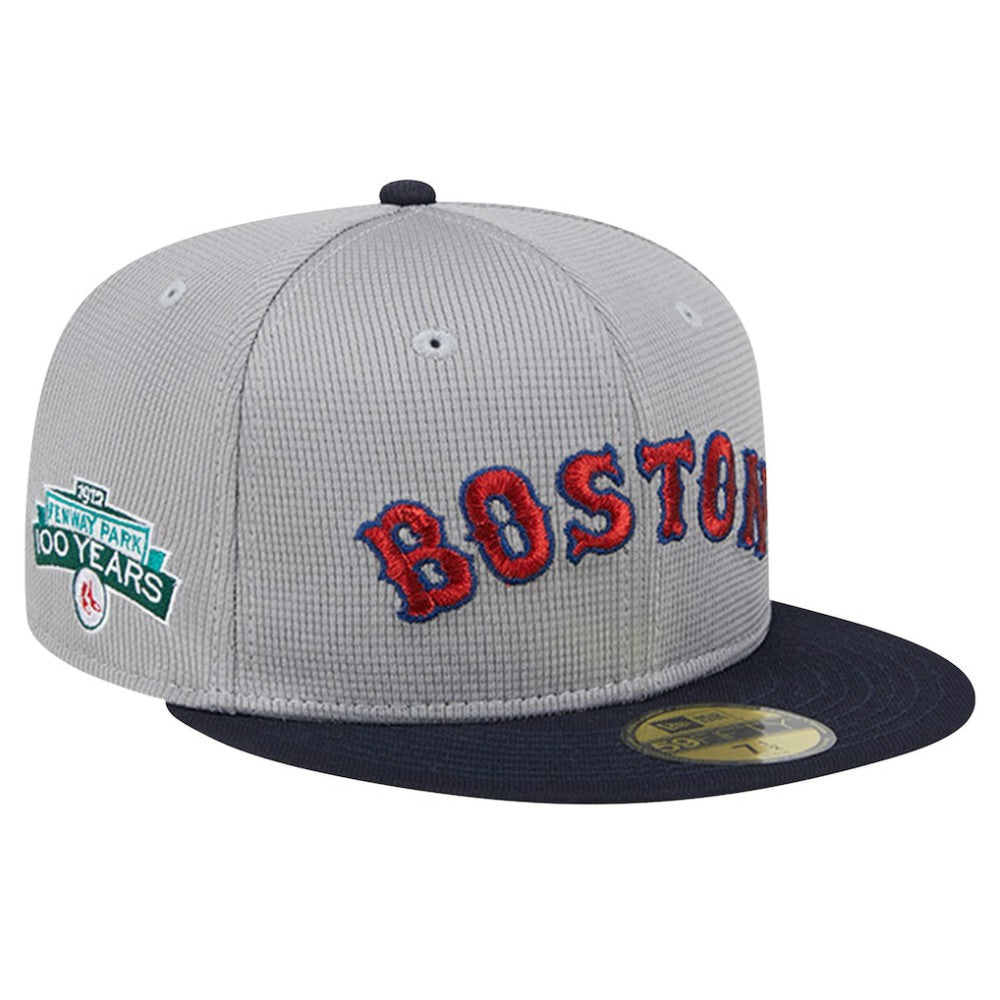 MLB Boston Red Sox New Era Pivot Mesh 59FIFTY Fitted Hat
