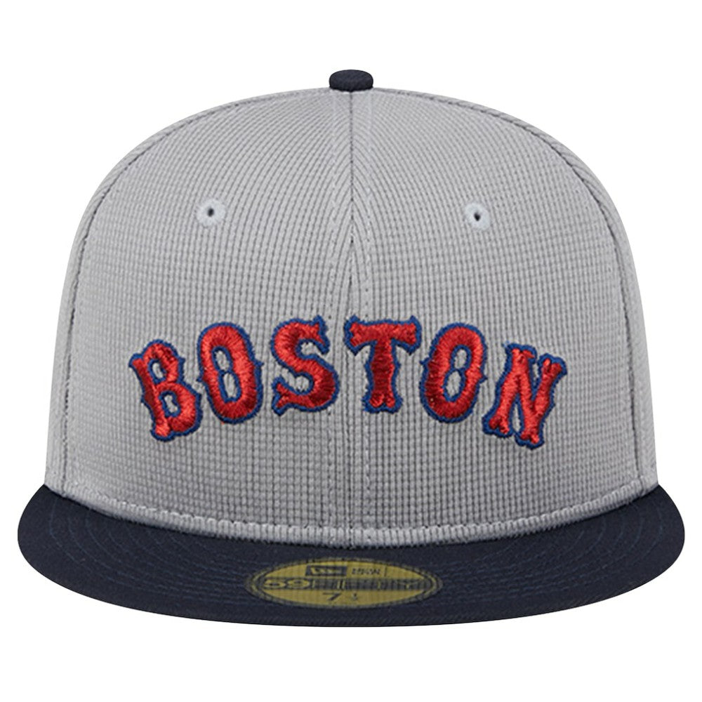 MLB Boston Red Sox New Era Pivot Mesh 59FIFTY Fitted Hat