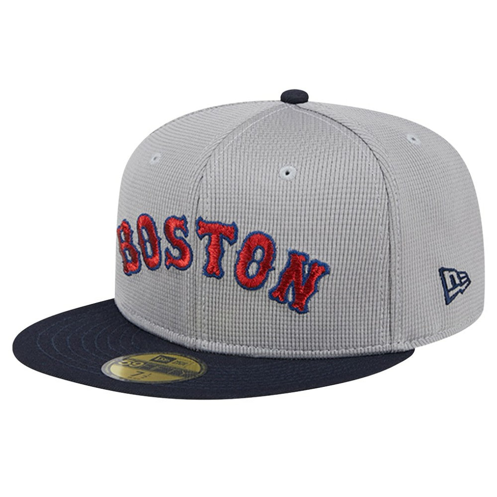 MLB Boston Red Sox New Era Pivot Mesh 59FIFTY Fitted Hat