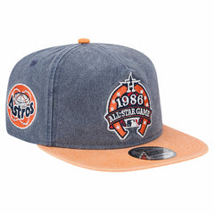 MLB Houston Astros New Era 1986 MLB All-Star Game Pigment Dye Golfer  Snapback Hat