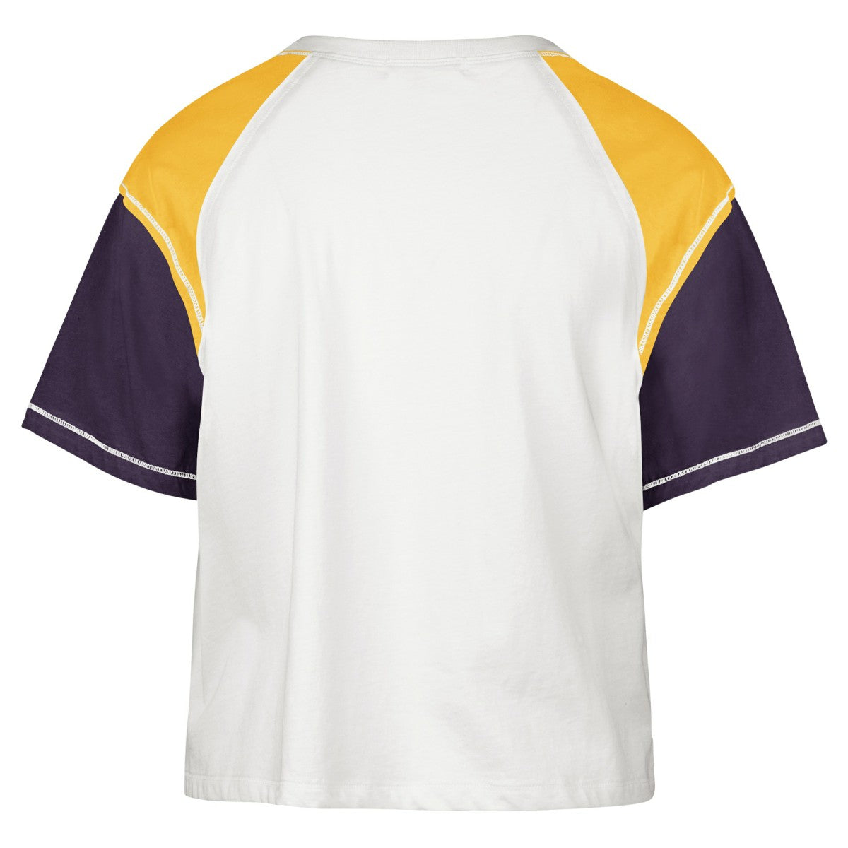 NBA Los Angeles Lakers '47 Women's Premier Raglan Cropped T-Shirt