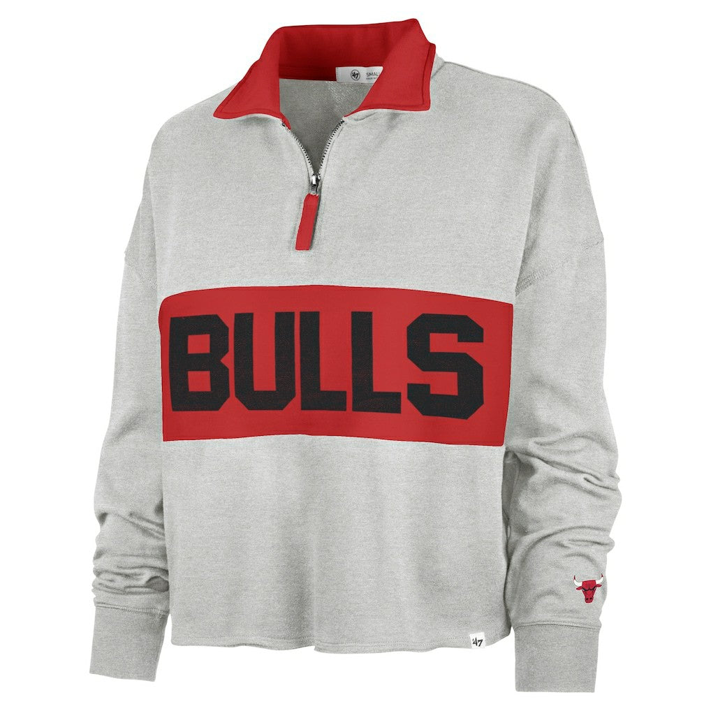 NBA Chicago Bulls '47 Women's Breakthrough Remi Quarter-Zip Jacket sale