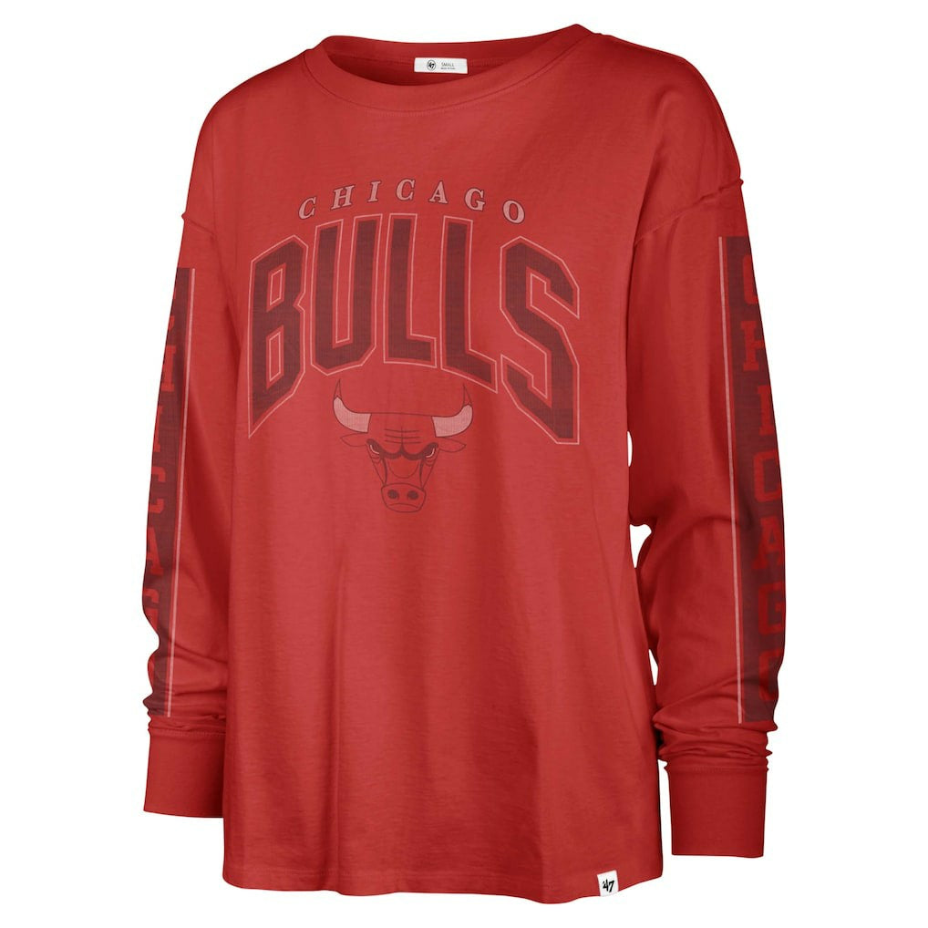 NBA Chicago Bulls '47 Women's Tomcat Long Sleeve T-Shirt sale