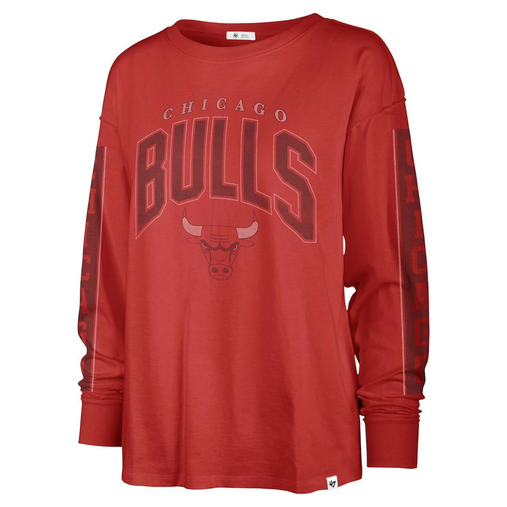 NBA Chicago Bulls '47 Women's Tomcat Long Sleeve T-Shirt sale