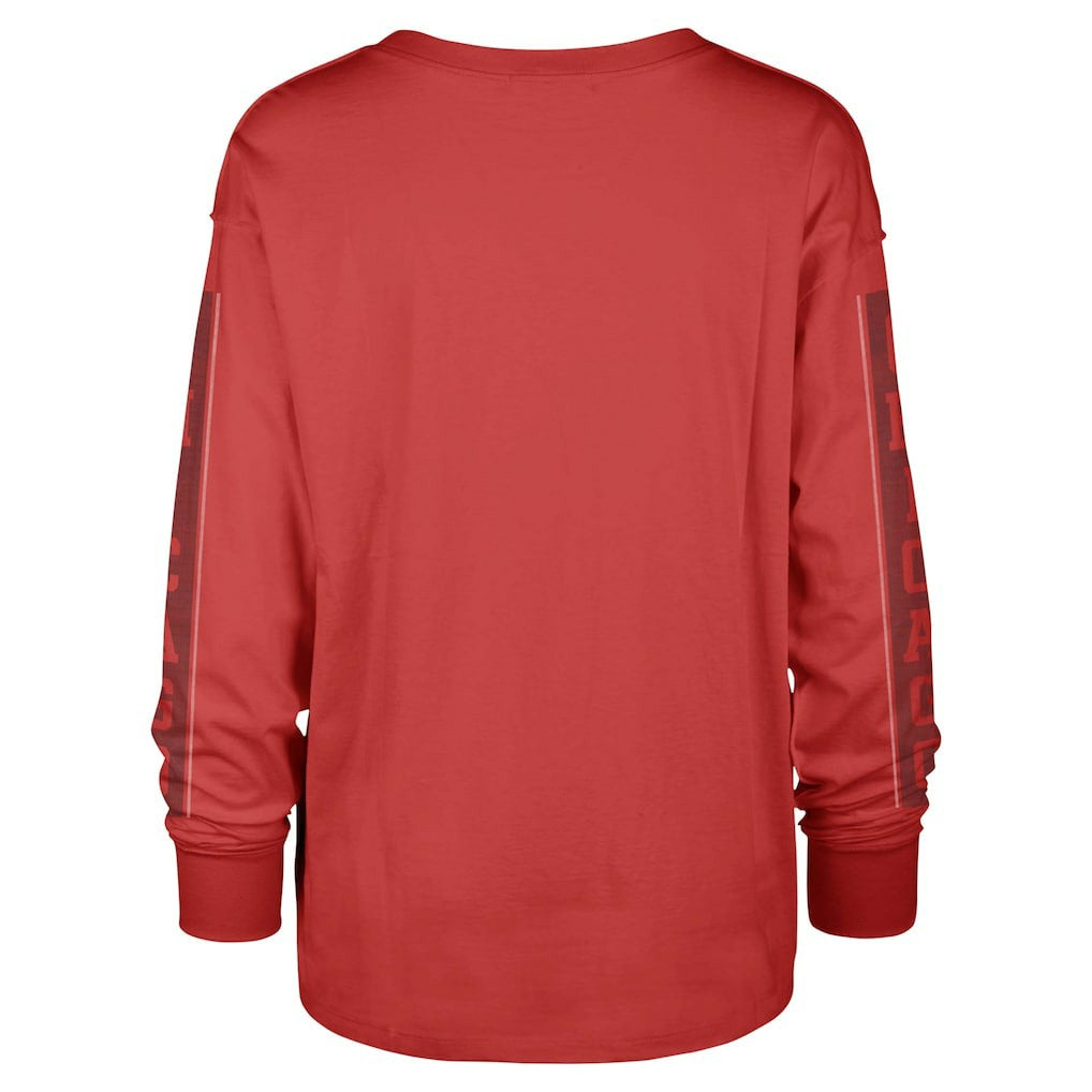 NBA Chicago Bulls '47 Women's Tomcat Long Sleeve T-Shirt sale
